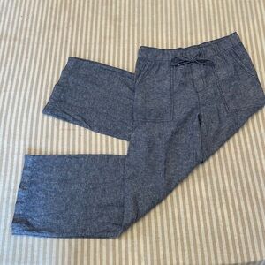 Gap Blue Linen Pants